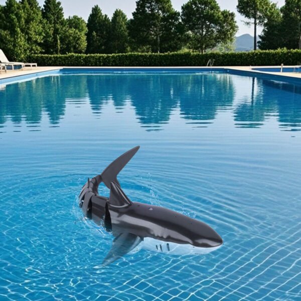 Remote Control Water-Spraying Shark