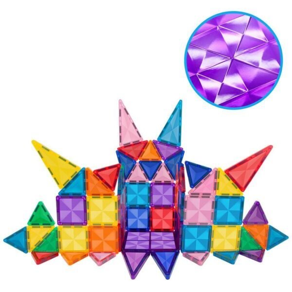 Mini Diamond Magnetic Tiles Series Set (40pcs/48pcs/60pcs/80pcs)