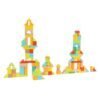 100 Pieces Wooden Block Bucket Set