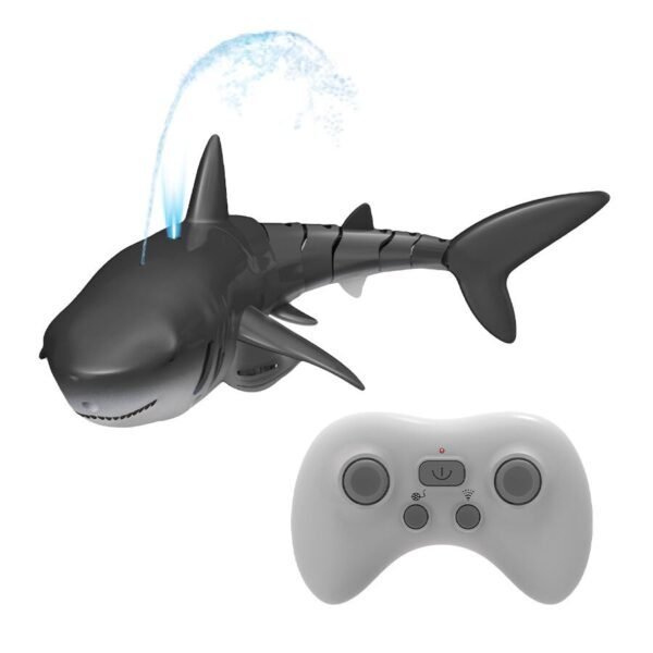 Remote Control Water-Spraying Shark