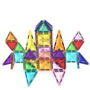 Mini Diamond Magnetic Tiles Series Set (40pcs/48pcs/60pcs/80pcs)